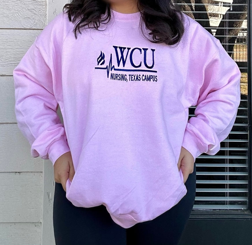WCU EMBROIDERED CREW