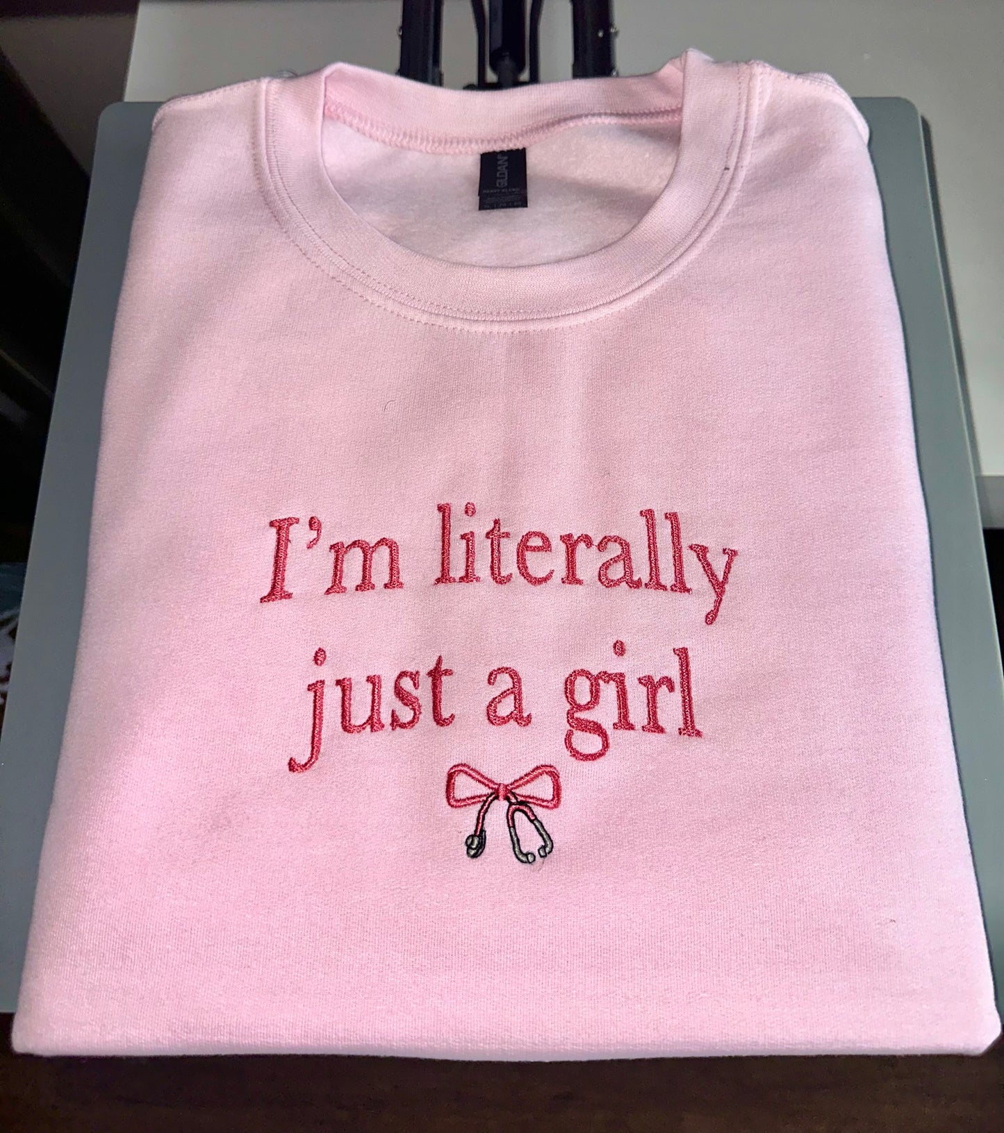 IM LITERALLY JUST A GIRL
